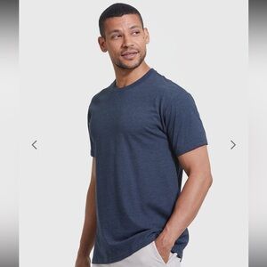 ❌SOLD❌ True Classic Heather Navy Crew Neck T-Shirt